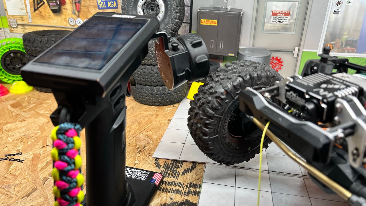 Fly-Sky NB4 Winch Mixing
