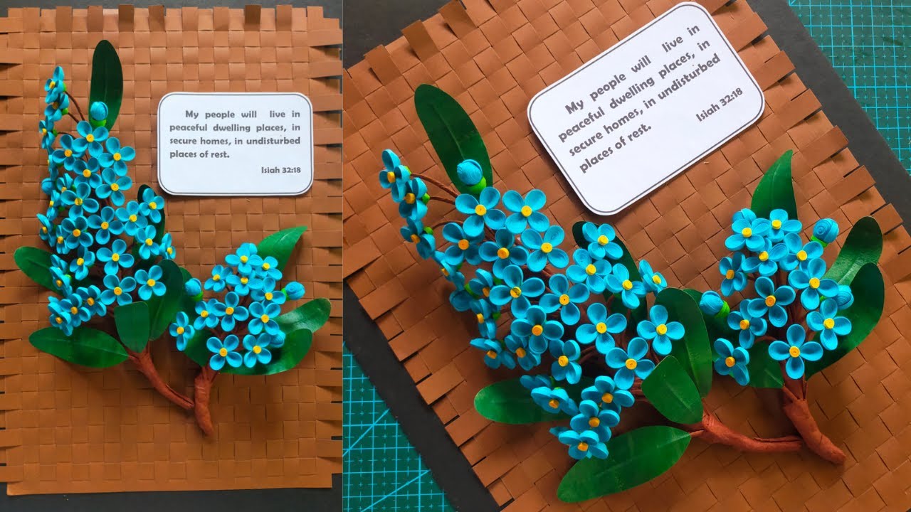Paper Quilling Wall Art|Paper Quilling Flower #quilling