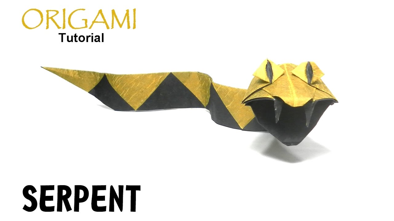 Origami Serpent | Snake (Christophe Boudias)