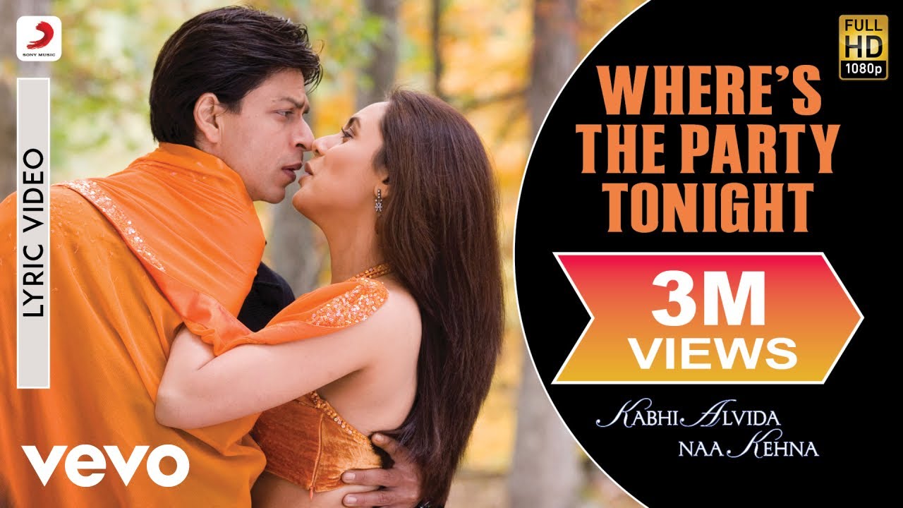 Where's The Party Tonight Lyric Video - KANK|John, Abhishek, Preity|Shaan, Vasundhara Das