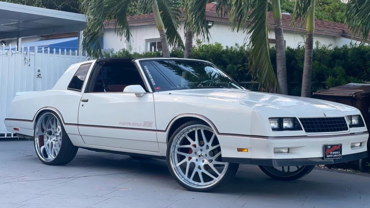 Installed New 24” Forgiato wheels with a big 6” lip on a 1986 Monte Carlo SS T-Tops | Gbody |