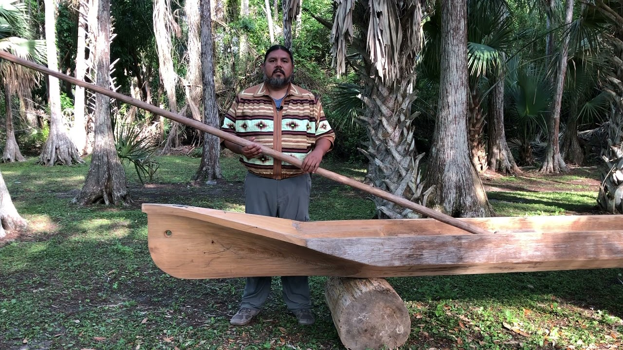 2021 Pedro Zepeda demonstrates Seminole Wood Carving