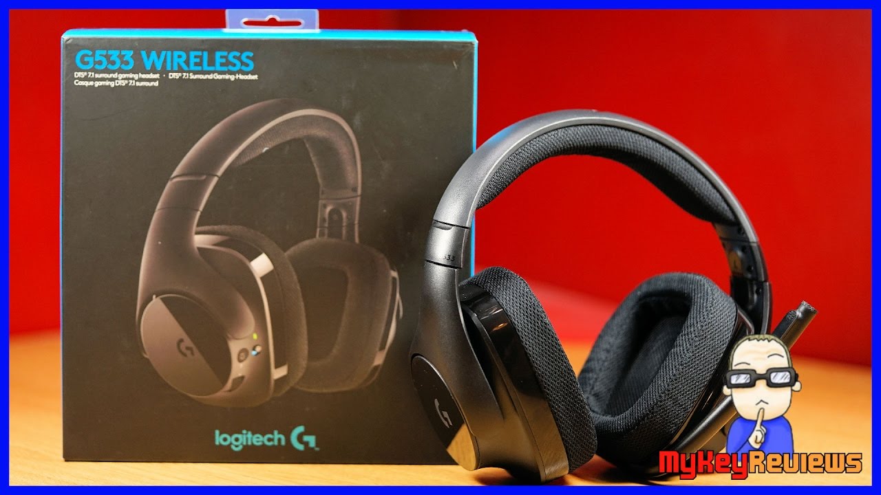 Logitech G533 Wireless 7.1 Gaming Headset (PC) | Unboxing, Set-Up, Mic Test & Review | MyKeyReviews