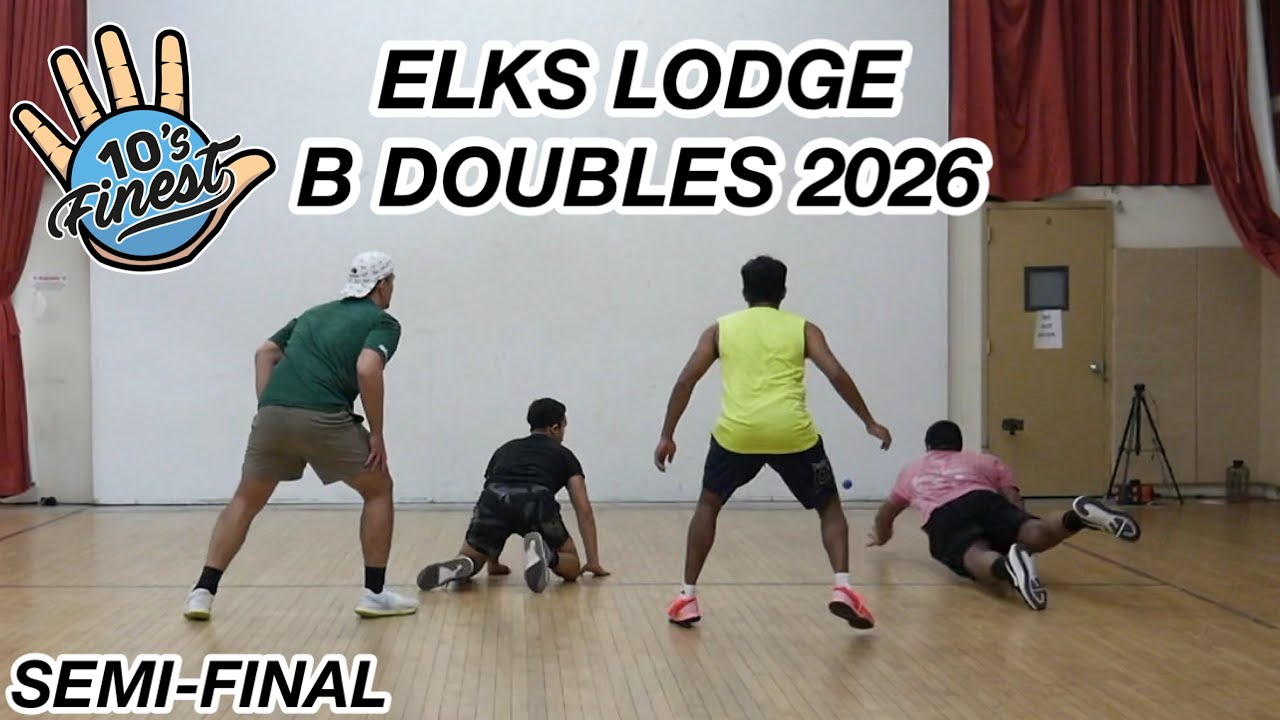 Elks Lodge B Doubles 2026 | Semi-Final: Syed and Sheikh VS. Andres and Floxks