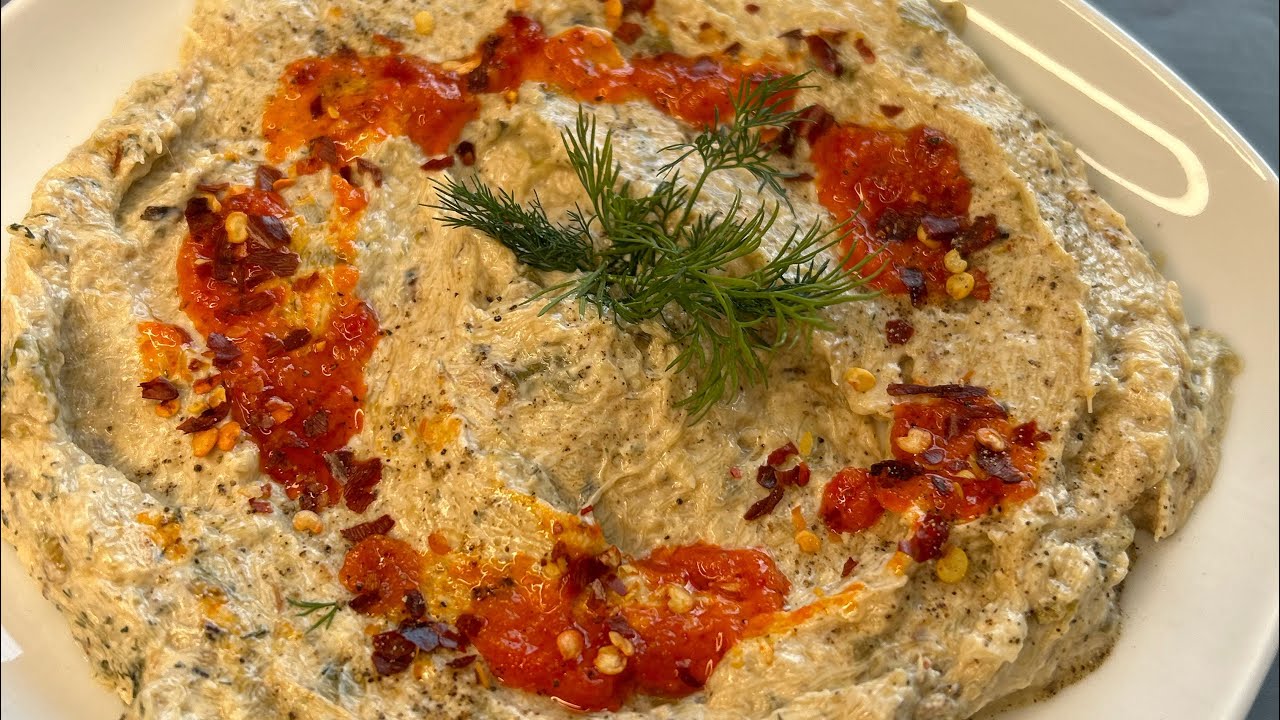 Kousa Ganoush! Delicious Dip! Give it a try!