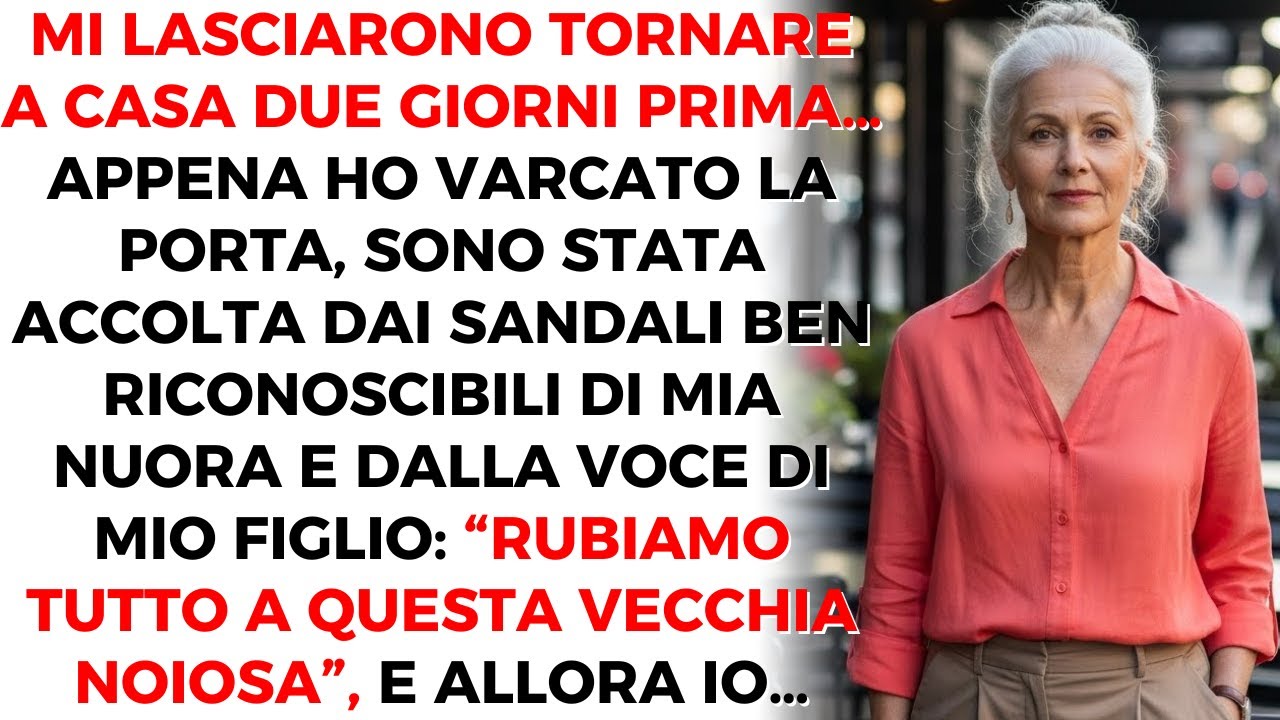 Sono Tornata Due Giorni Prima E Ho Visto I Sandali Di Mia Nuora, Sentendo Mio Figlio Dire: Rubiamo…