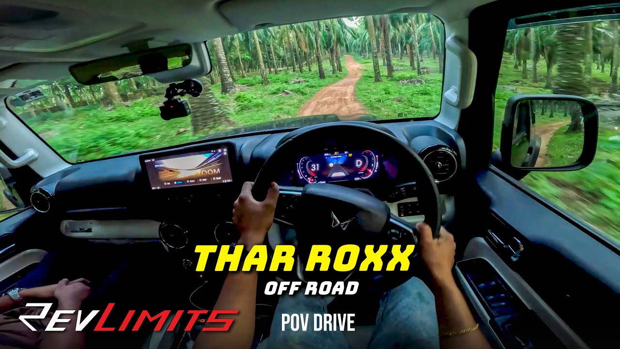 2025 Mahindra Thar ROXX | AX5 L Diesel AT | OFF-ROAD | 2.2L RWD 173BHP | POVDrive #263 | RevLimits