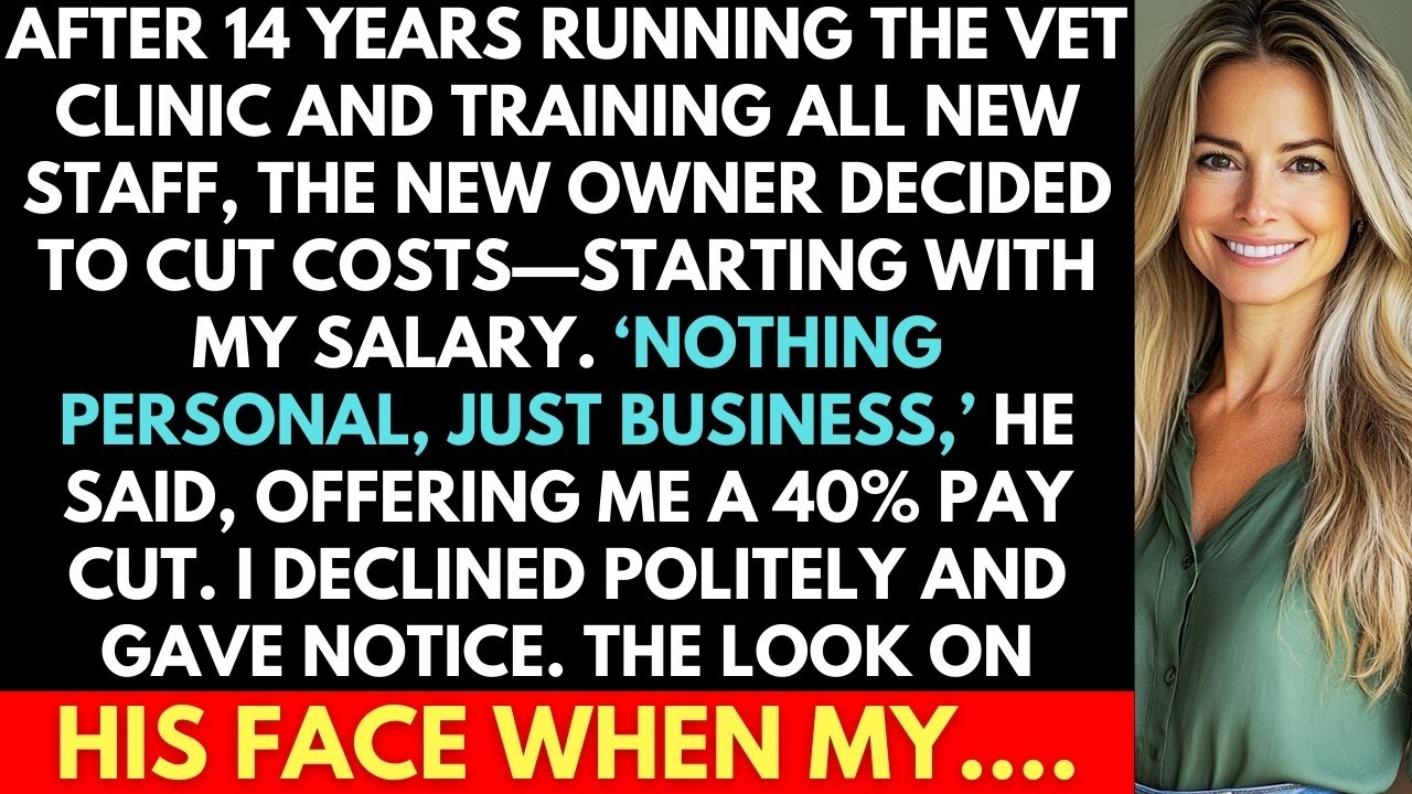 New Owner Offered Me A '40% Pay Cut' For 14 Years Of Hard Work. I Declined, Gave Notice, And...
