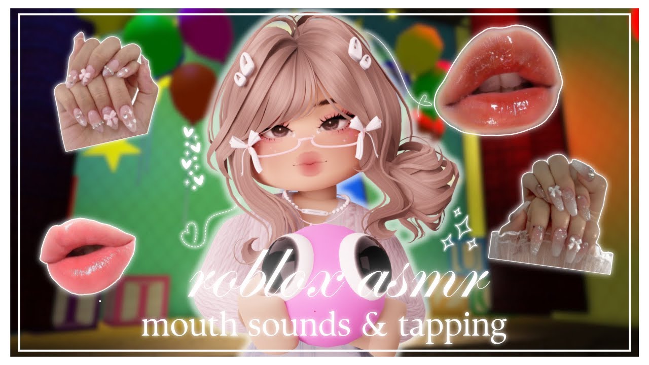 ꒰ roblox asmr 🌸 ꒱ ⋆˚࿔ mouth sounds & tapping for YOU to fall asleep to .ᐟ 𝜗𝜚˚⋆
