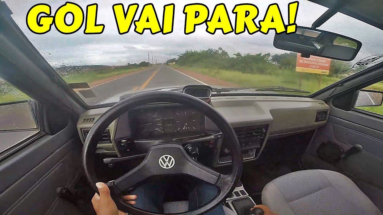 ACELERANDO COM DIFICULDADE O GOL QUADRADO CHT!
