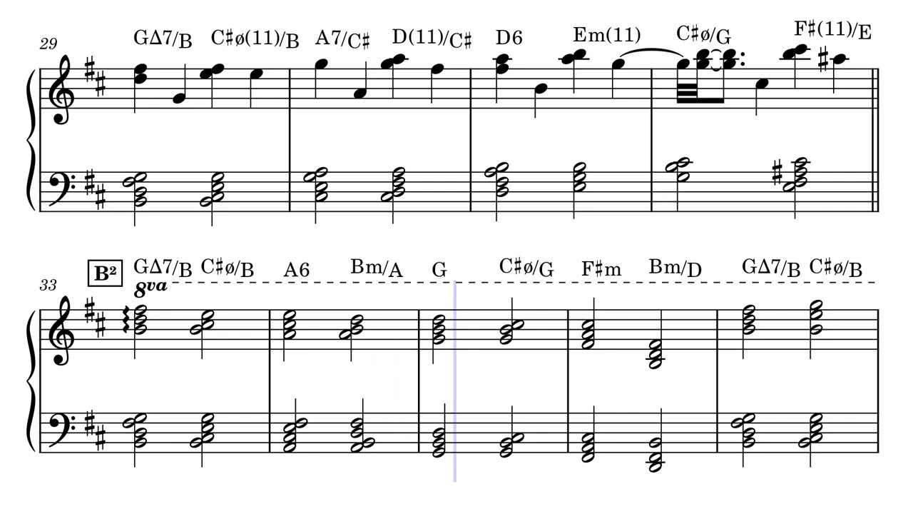 for Jóhann (ピアノ譜)