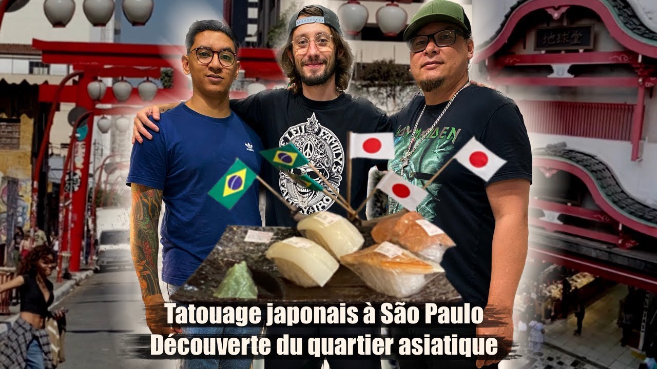 TATOUAGE JAPONAIS AU BRÉSIL: SÃO PAULO (quartier asiatique Japão liberdade)