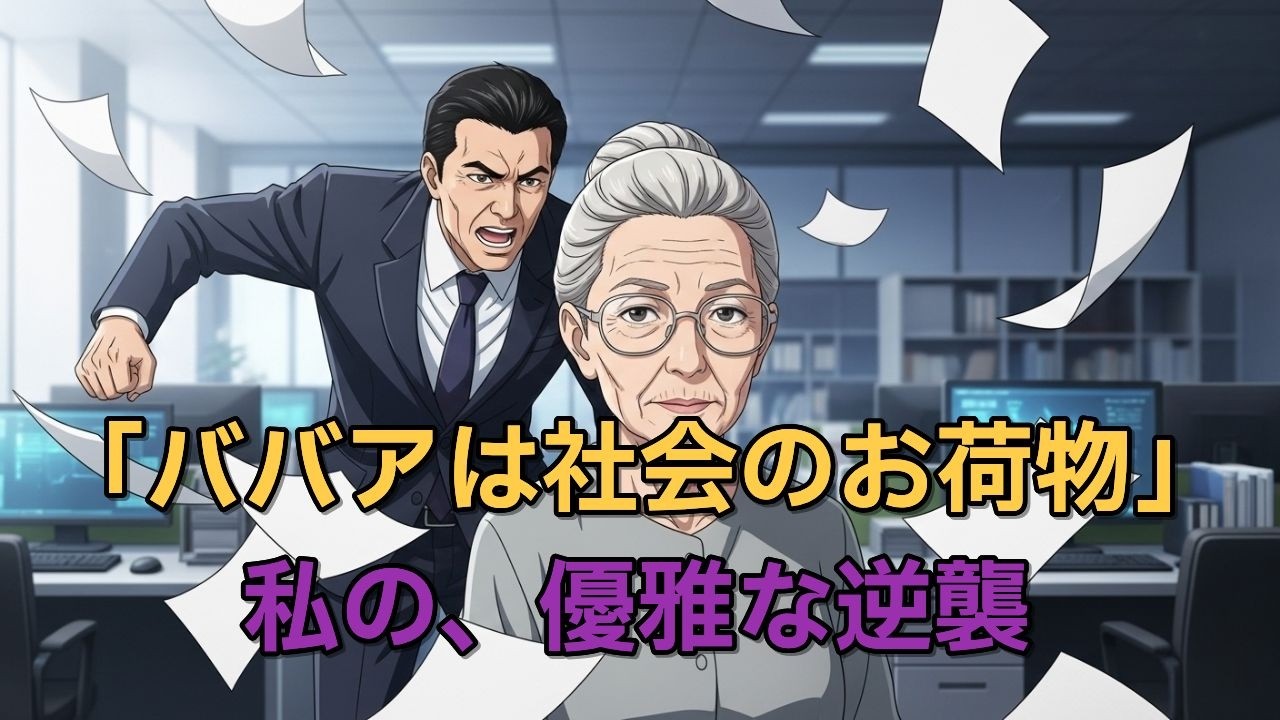 【痛快】「ババアは社会のお荷物」と罵り退職させた社員たち→直後、会長が血眼で私を探し、チーム長は膝から崩れ落ち顔面蒼白に