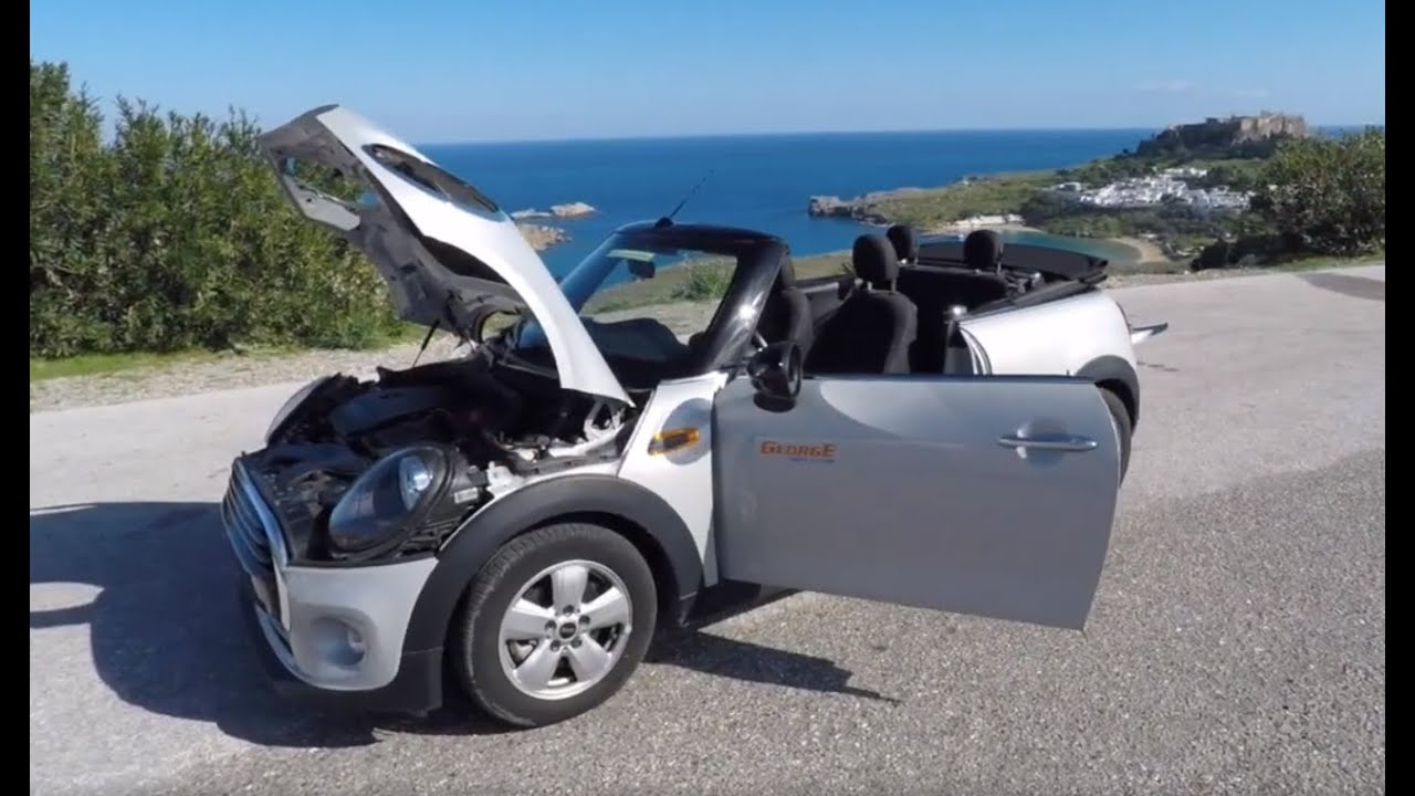 Mini Cooper Cabrio Automatic - Rent a Car Rhodes Rodos | GeorgeCars.com