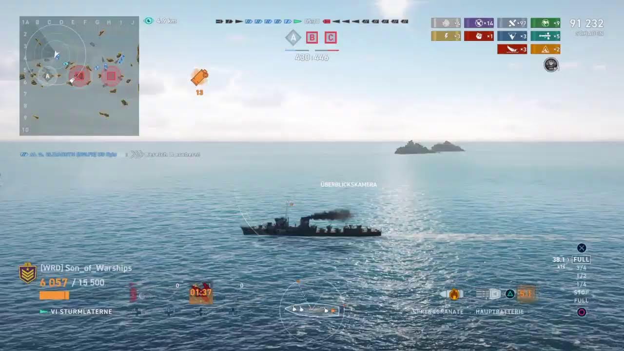 World of Warships Legends, Replay, Schiffe, Selten Son_of_Warships_Legends/Weekly_Quest's