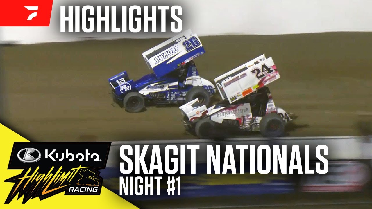 Skagit Nationals Thursday Prelim | Kubota High Limit Racing at Skagit Speedway 8/28/25 | Highlights