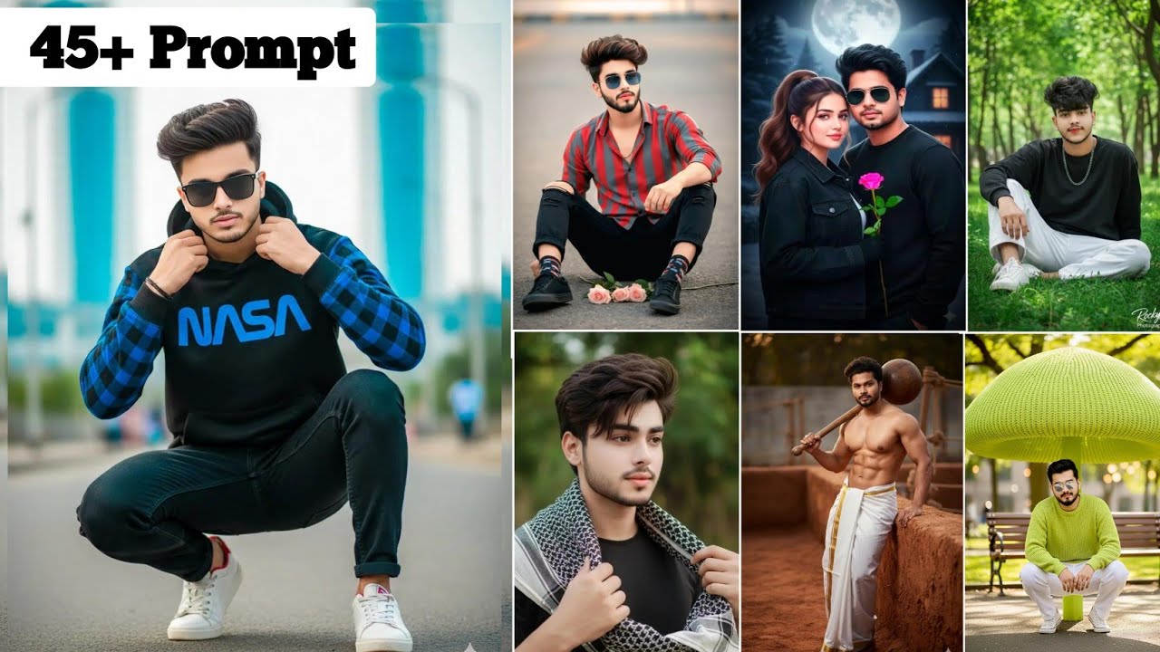 TOP 45+ INSTAGRAM TRENDING PROMPT 🔥 || BOYS AI IMAGES EDITING PROMPT || NEW PROMPT 