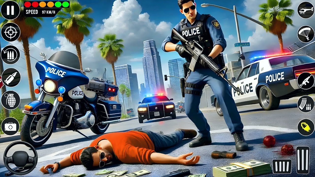 Stolen Car Robbery & Police SUV Hot Chase | US Police Car Chase Simulator | Android GamePlay 