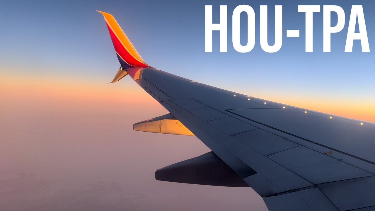 Full Flight #63 - Southwest Airlines - Boeing 737-800 - Houston (HOU) to Tampa (TPA)