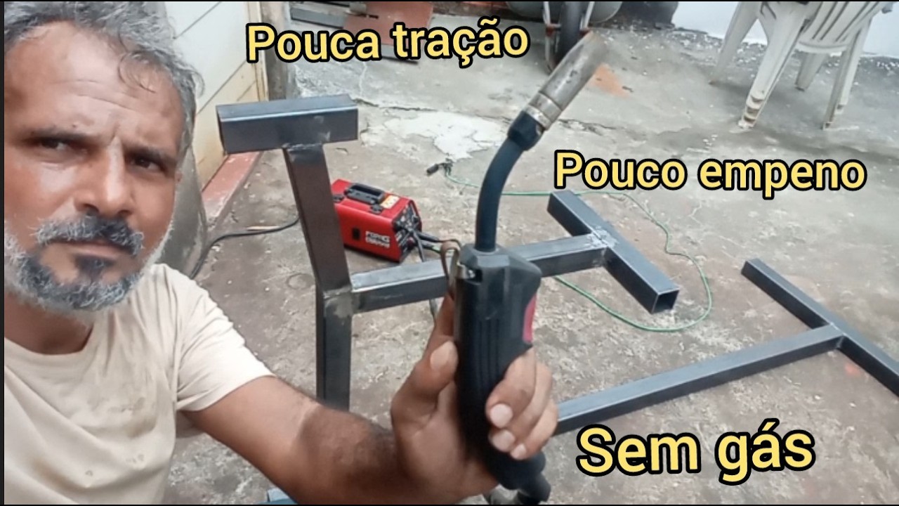MIG SEM G&Aacute;S: A melhor maquina para fazer montagen de pe&ccedil;as! Como regular? #migsemgas #solda