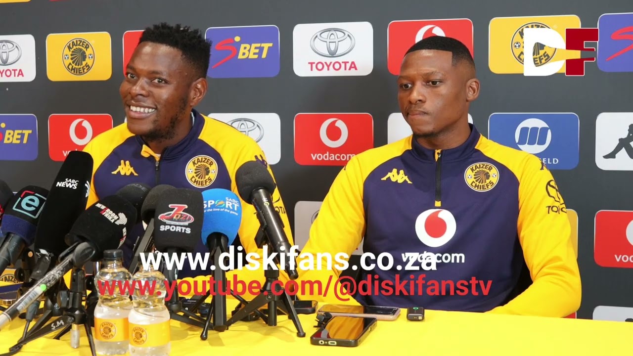 Pre-Match Press Conference with Zitha Kwinika and Thabiso Monyane | Kaizer Chiefs vs Stellenbosch FC