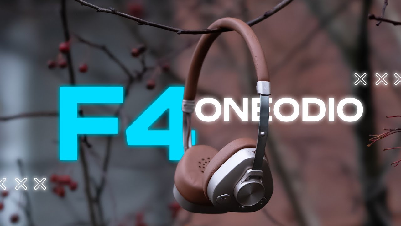Ретро Шик за 19$🔥Беспроводные Накладные Наушники OneOdio F4 Hi-Res Bt 5,4 50 часов Mini Jack 3.5 мм