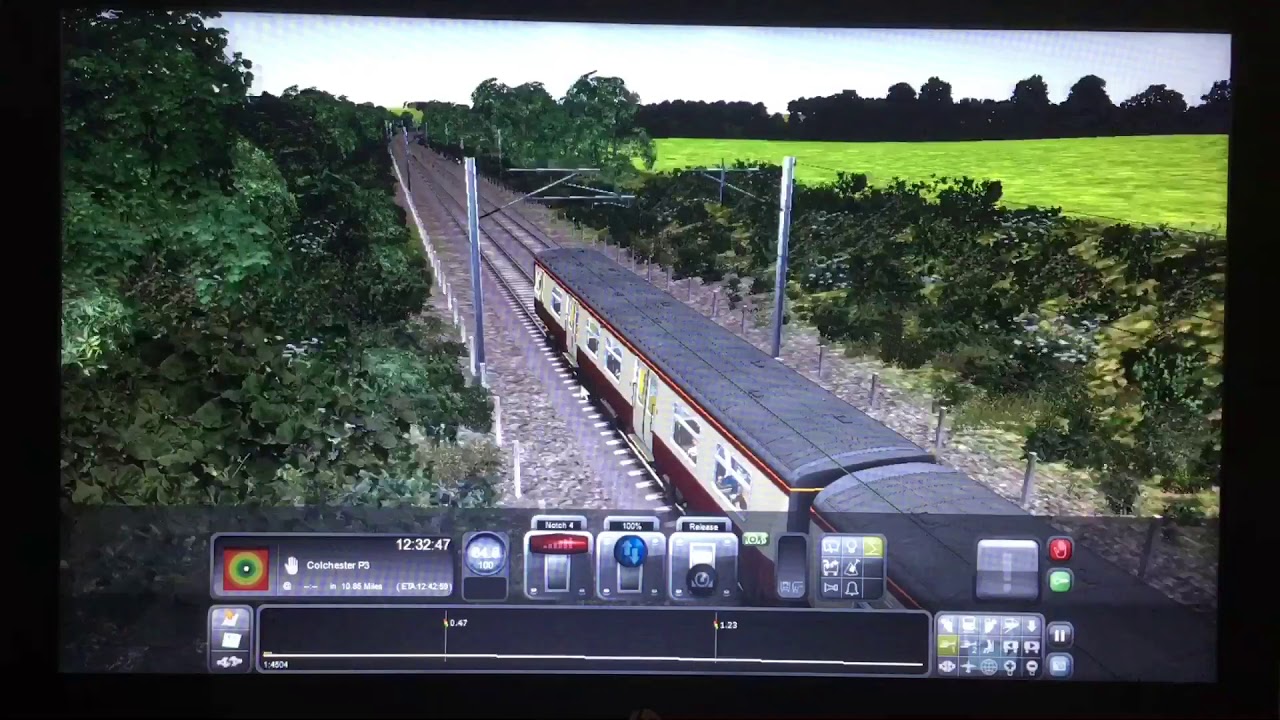 Driving a Class 314 down the GEML. (TS Speedrun)