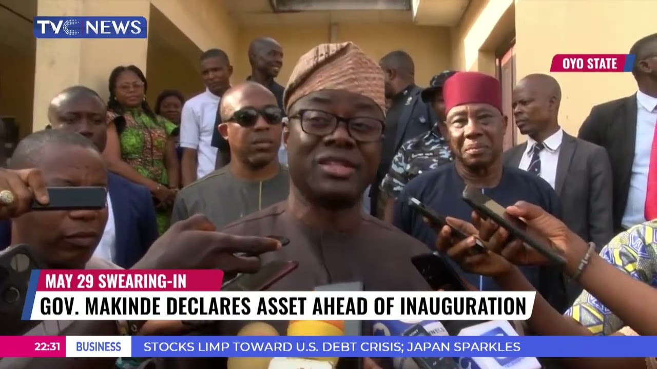Gov. Seyi Makinde Declares Asset Ahead Of Inauguration