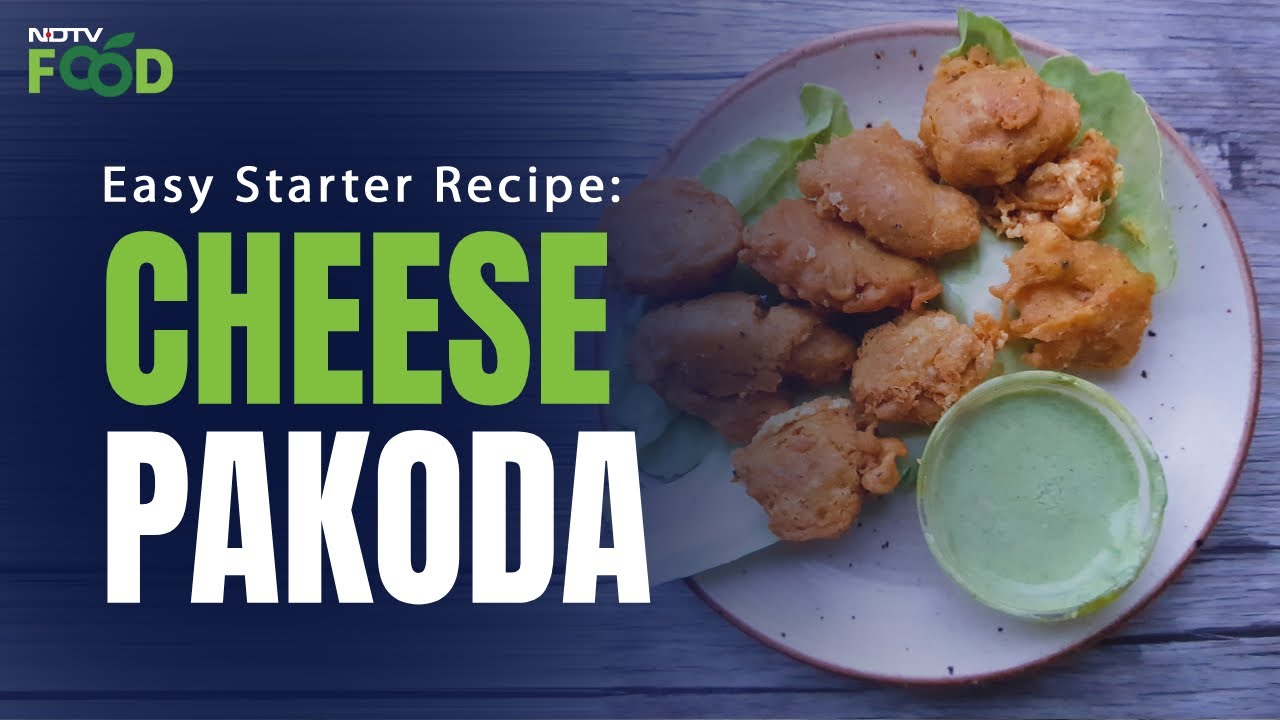 Cheese Pakoda Recipe | How To Make Cheese Pakoda