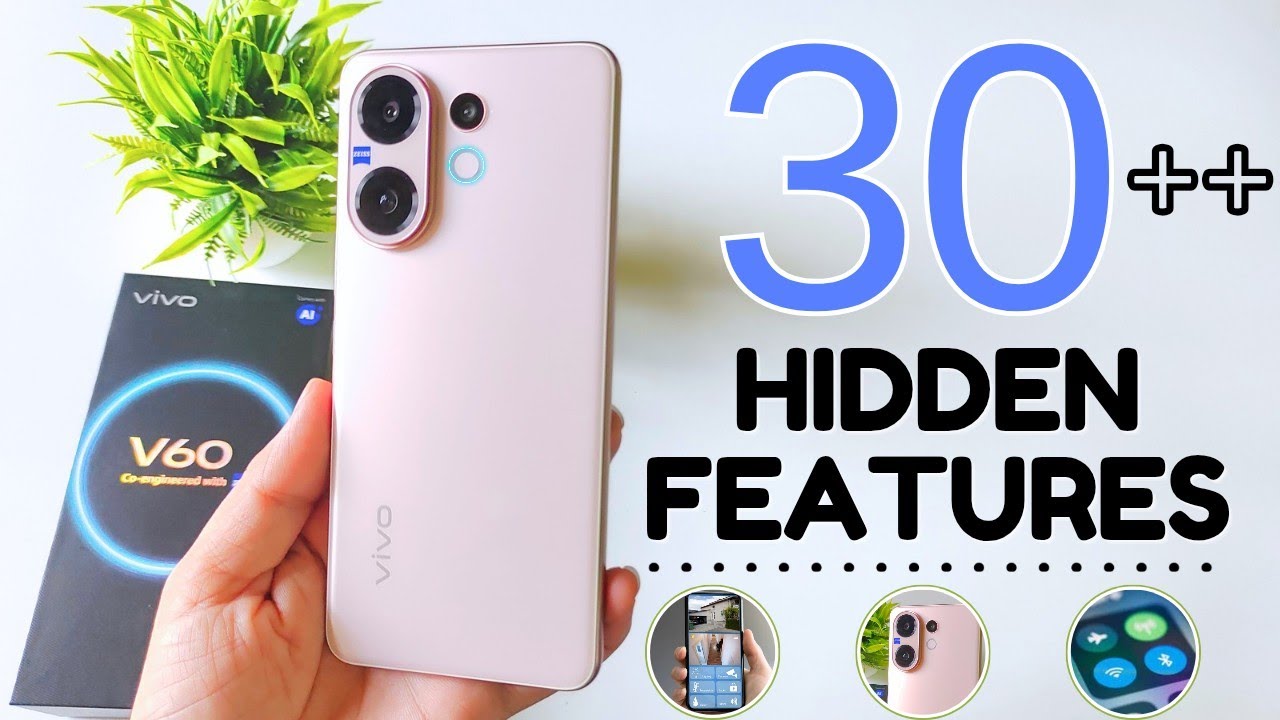 Vivo V60 5g Tips And Tricks | Vivo V60 5g Hidden Features Top 30+