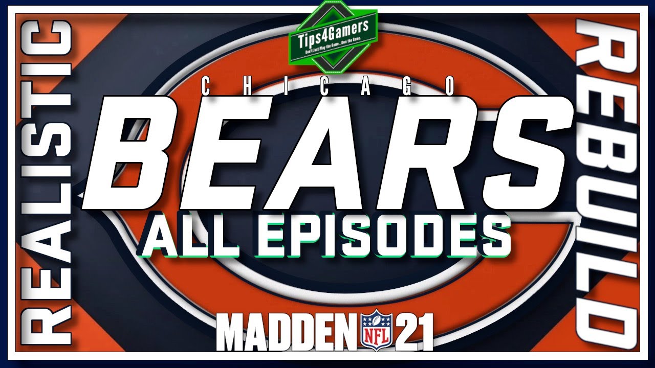 Chicago Bears Realistic Rebuild | LEGENDS ARE BORN | Madden NFL 21 Franchise Mode