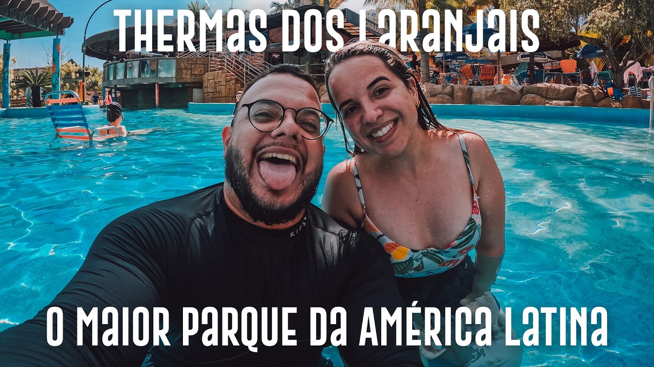 THERMAS DOS LARANJAIS - O Maior Parque Aquático da América Latina | Vlog dos Moricos EP. 16