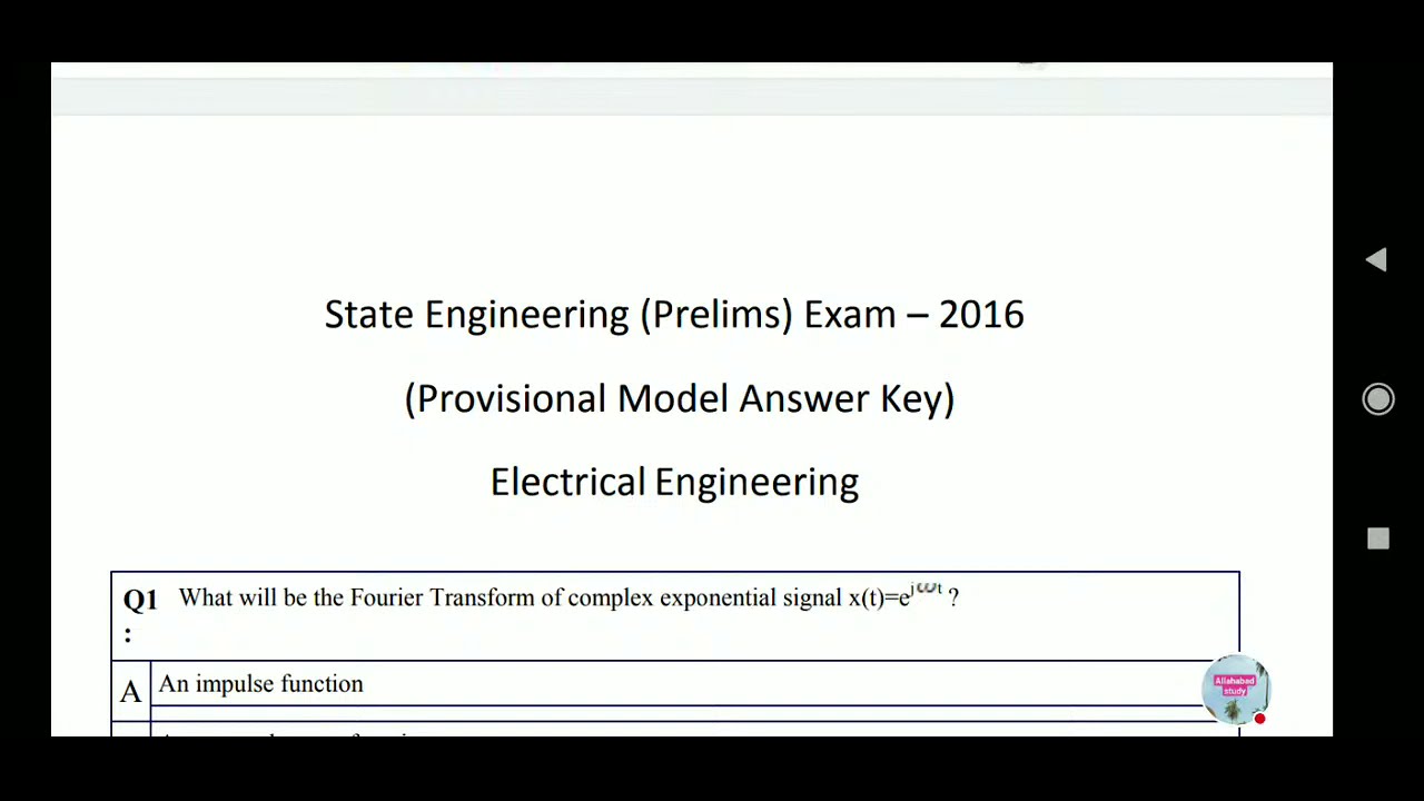 Mppsc AE Electrical Engg Previous Year Question Paper 2016#electrical engg mppsc AE Question Paper