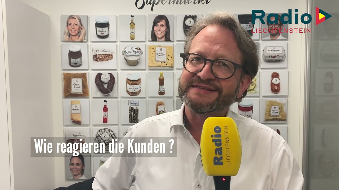 In Liechtenstein ohne, in der Schweiz mit Maske: Interview mit Stefan Ospelt.