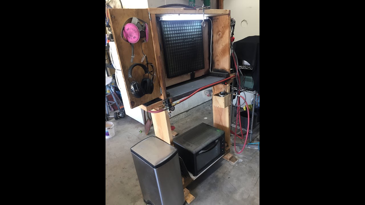 DIY Powder Coating Booth & Blast Cabinet (Updatez) 