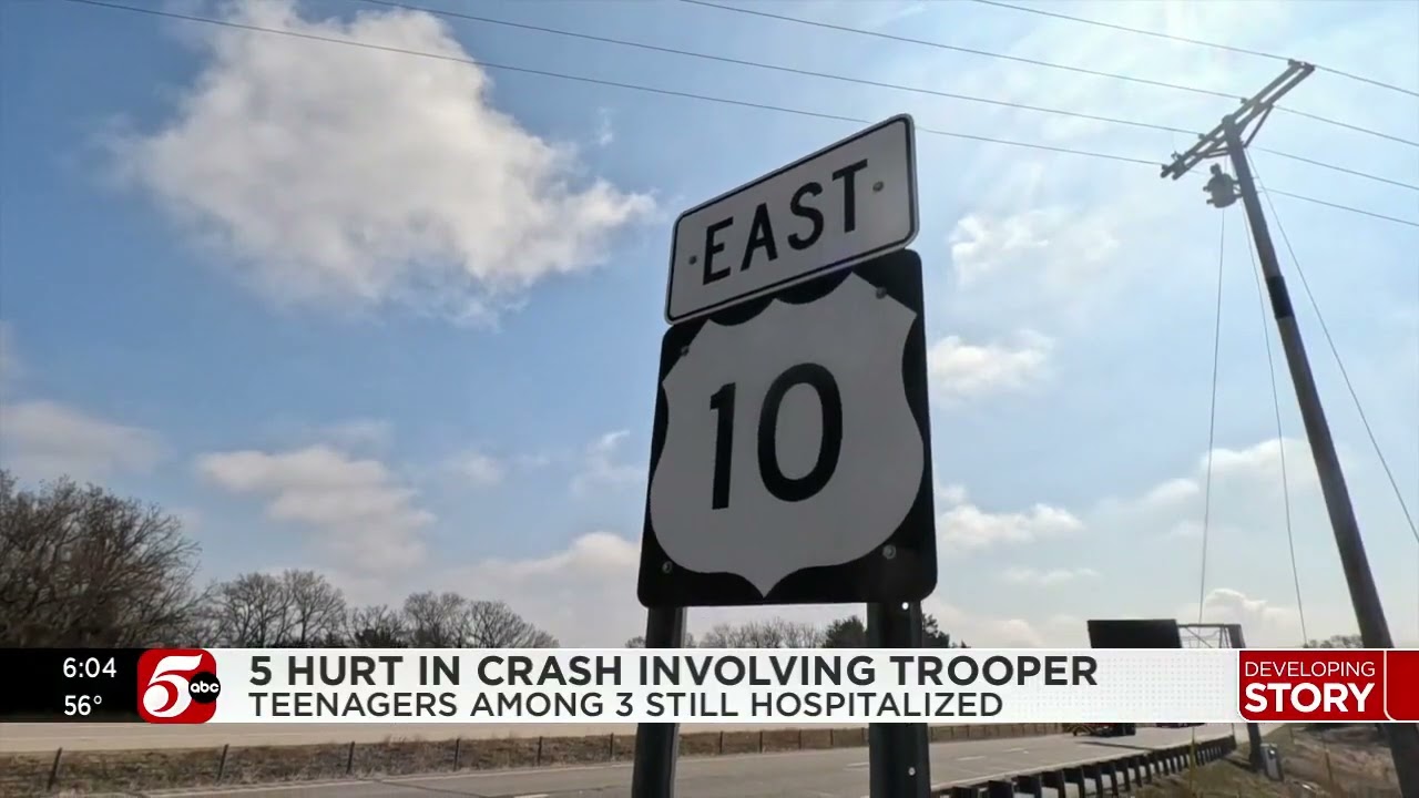 Teens among those still hospitalized in 3-vehicle Sherburne County crash involving state trooper