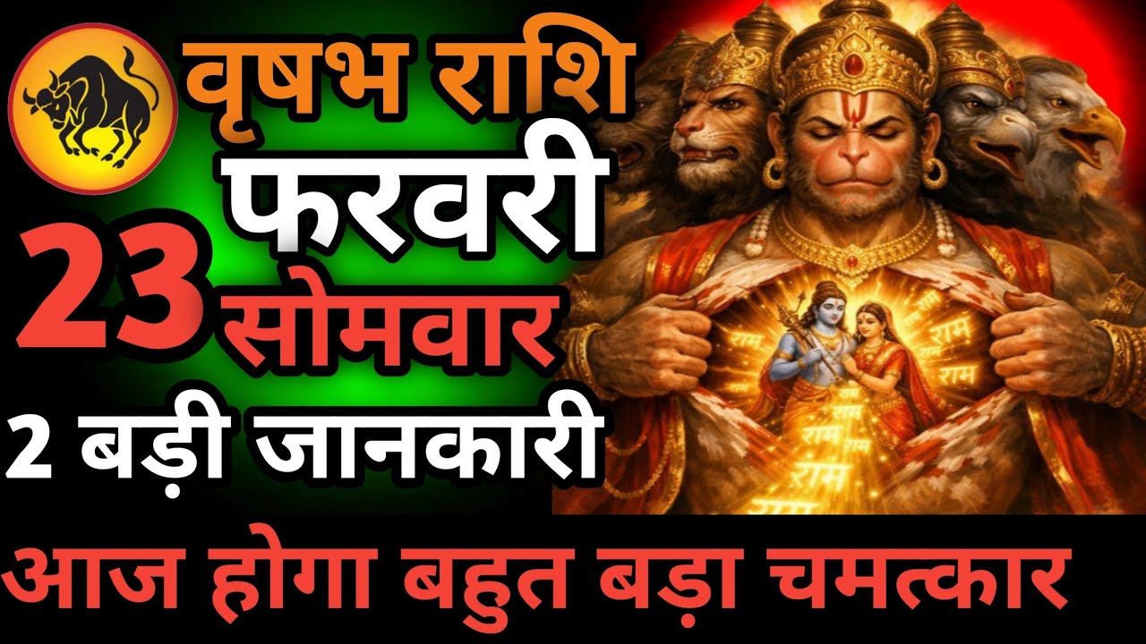 वृषभ राशि 21 फरवरी दिन शनिवार आज होगा बहुत बड़ा चमत्कार Aaj ki vrishabh rashiAaj ka vrishabh rashi