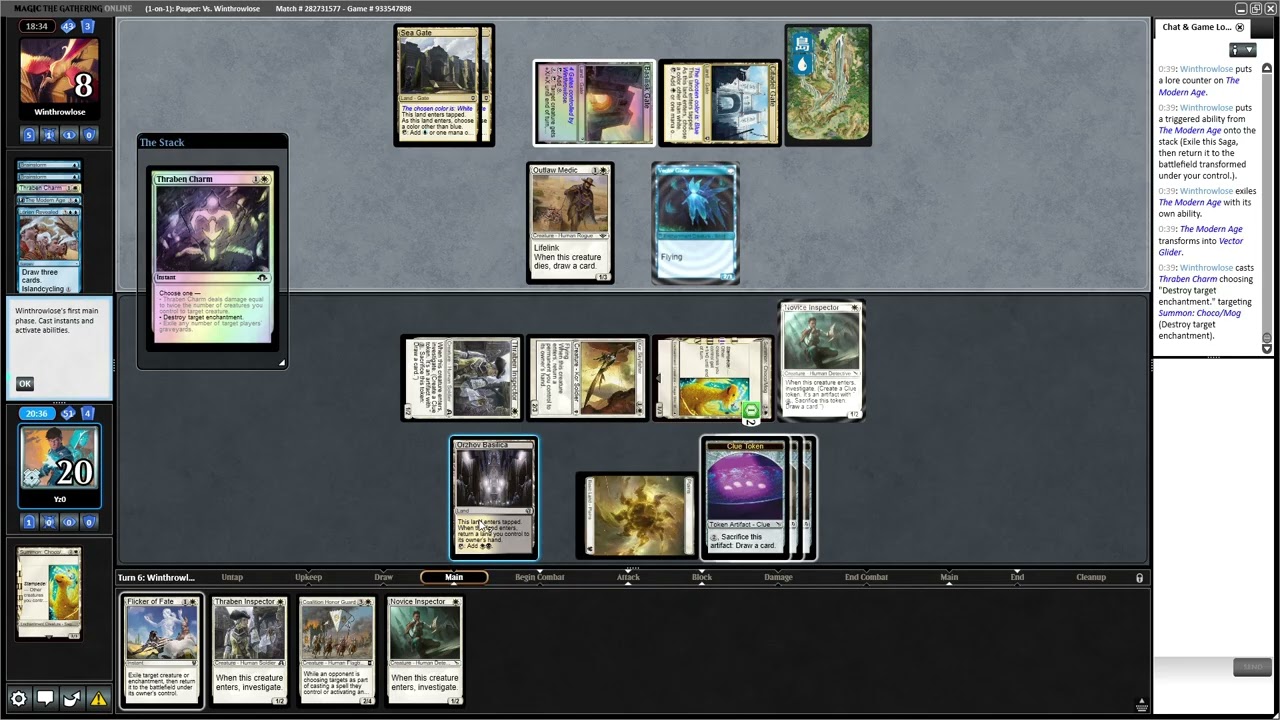 Azorius Gates VS Monowhite Blink! #mtgpauper