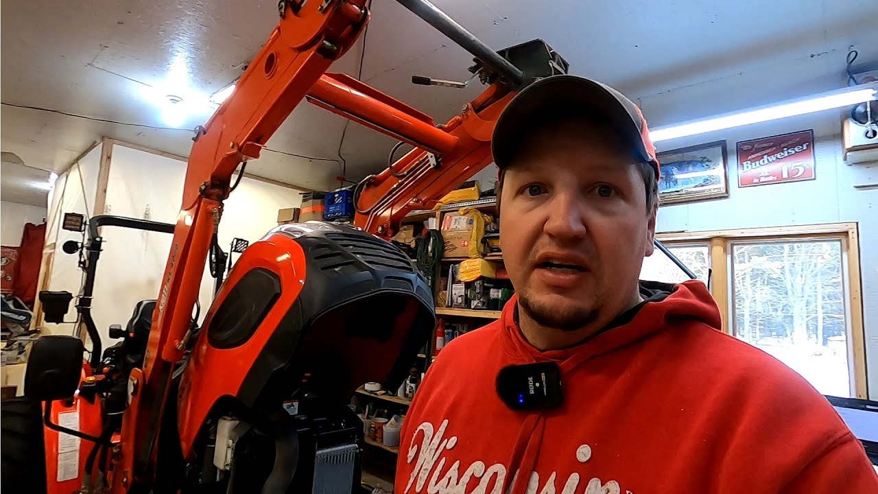 Kioti CK3510SE 200 Hour Oil Change and Maintenance