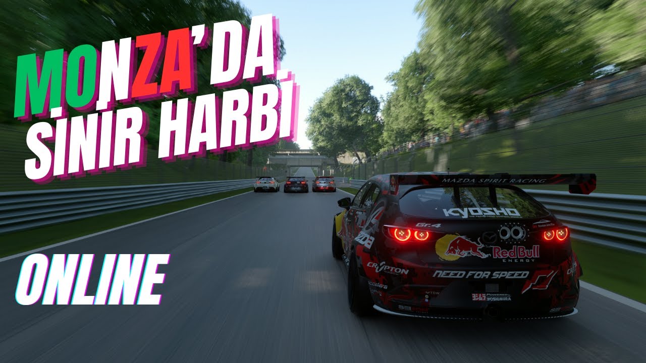 SIKINTILI PİST - Gran Turismo 7 Online (Türkçe) - Günlük Yarış - Monza Pisti - Logitech G29 - PS5
