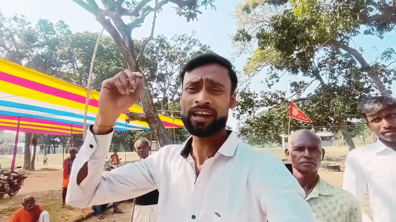 Sitamarhi: राधाउर में माहावीर झण्डा आरम्भ हुआ 🚩 mahavir Jhanda Vlogs Video @mithilanchaltigervlogs