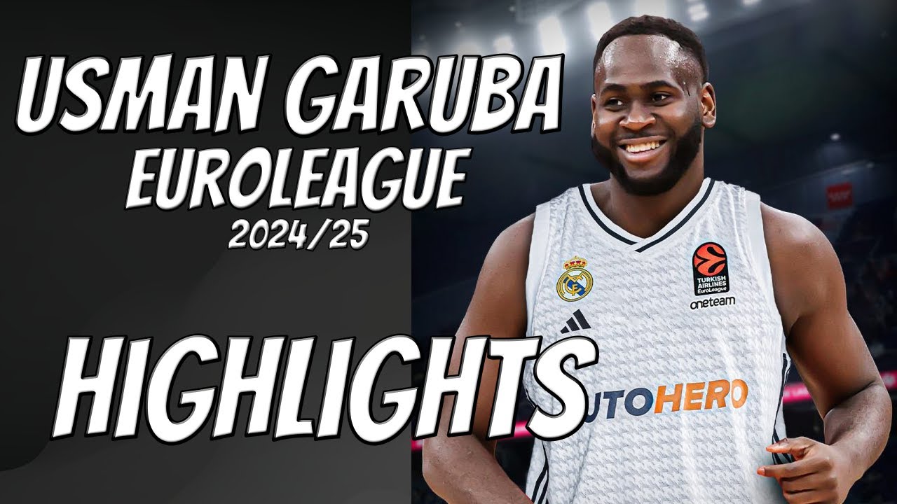 Usman Garuba I EuroLeague 2024/25 Highlights