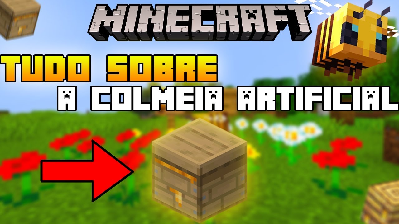 TUDO QUE VOC&Ecirc; PRECISA SABER SOBRE A COLMEIA ARTIFICIAL NO MINECRAFT