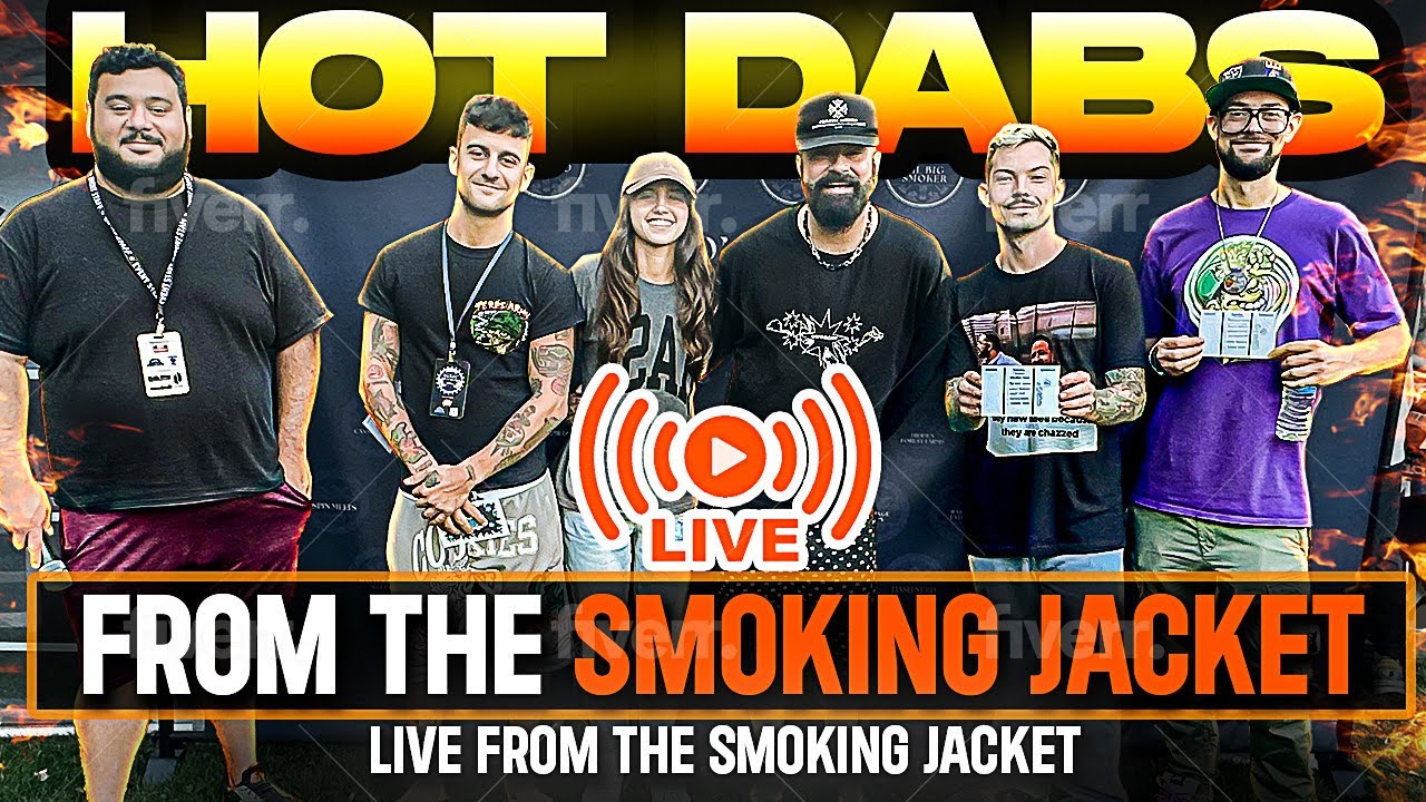 Smoking Jacket 2024 Day 1 LIVE from JP Toro Glass Studios - Hot Dabs Podcast