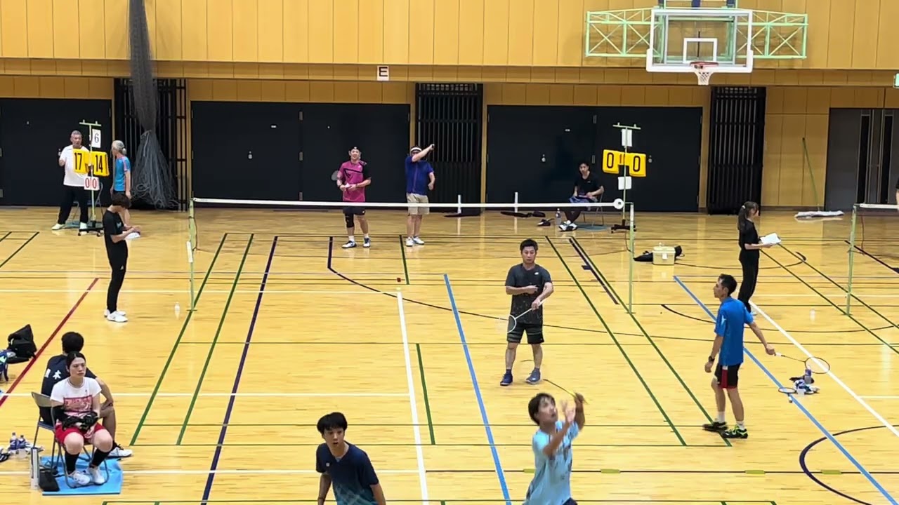 2025.10.12 熊本県社会人 40歳以上男子ダブルス 2回戦