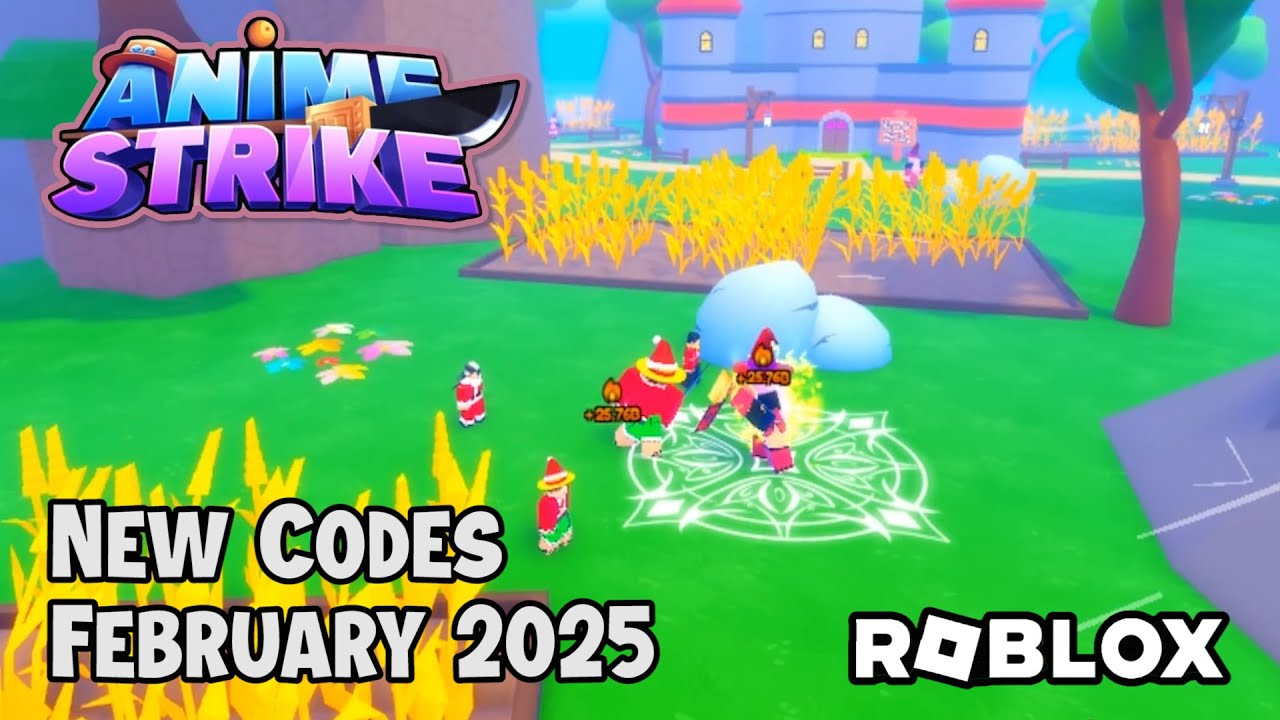 Roblox Anime Strike Simulator New Codes February 2025