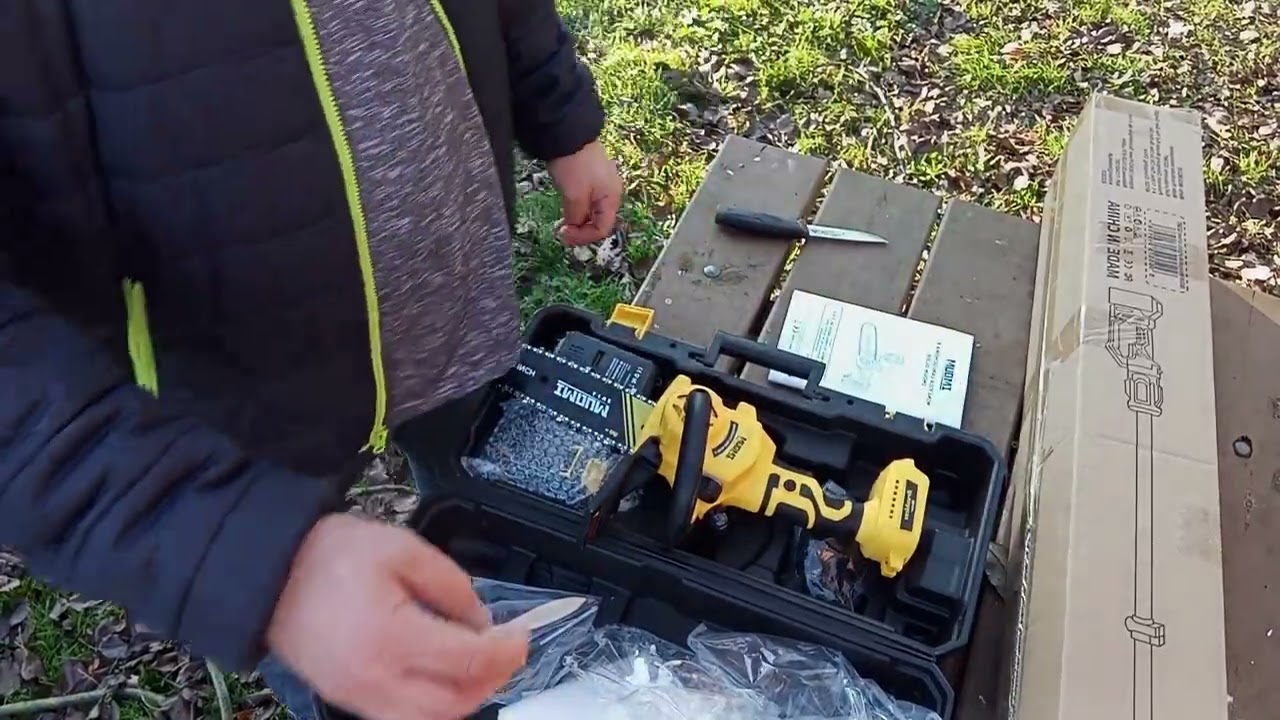 zestaw do cięcia gałęzi Imoum  unboxing