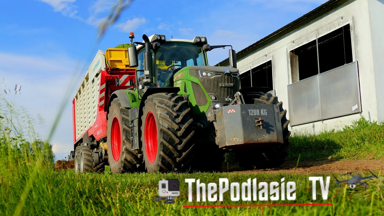 | Sianokiszonka 2024 z UR Zieziula | Fendt 930 | PÖTTINGER JUMBO 7450 DB | Krone Big X 680 |