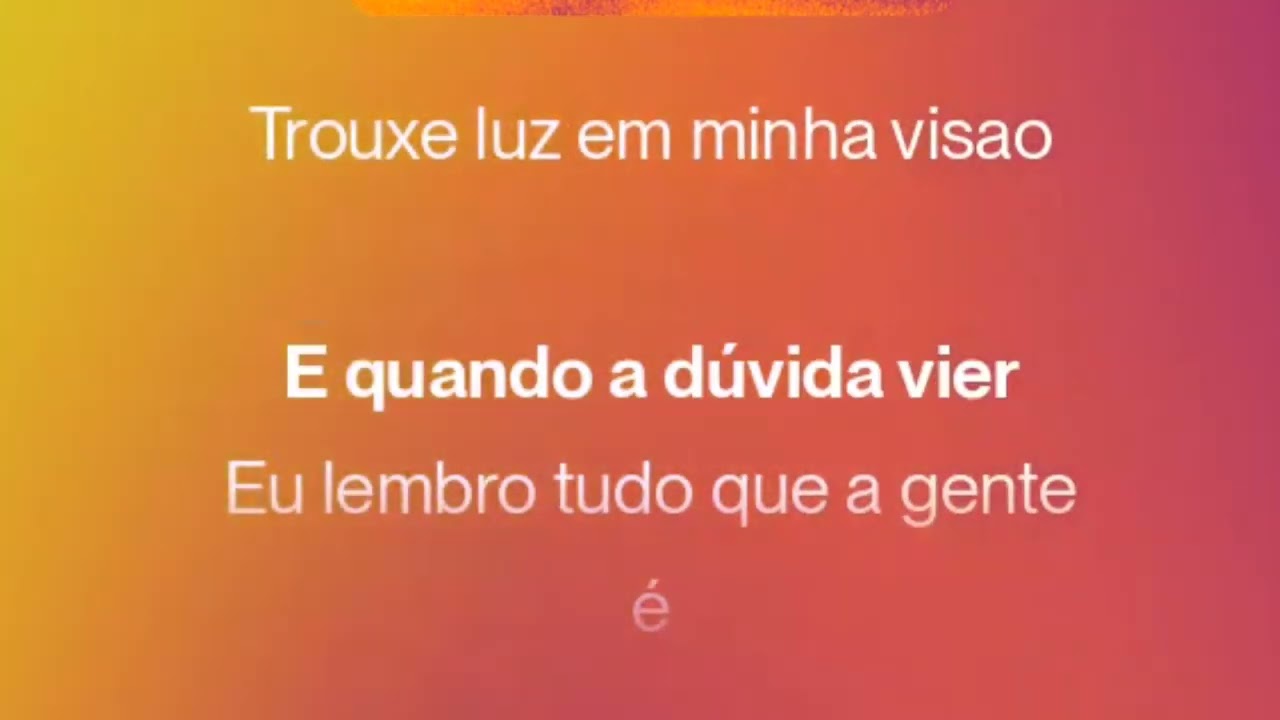 Só você! https://youtube.com/@musicaecancaodocoracao?si=j9faTLRmdbh8apoT