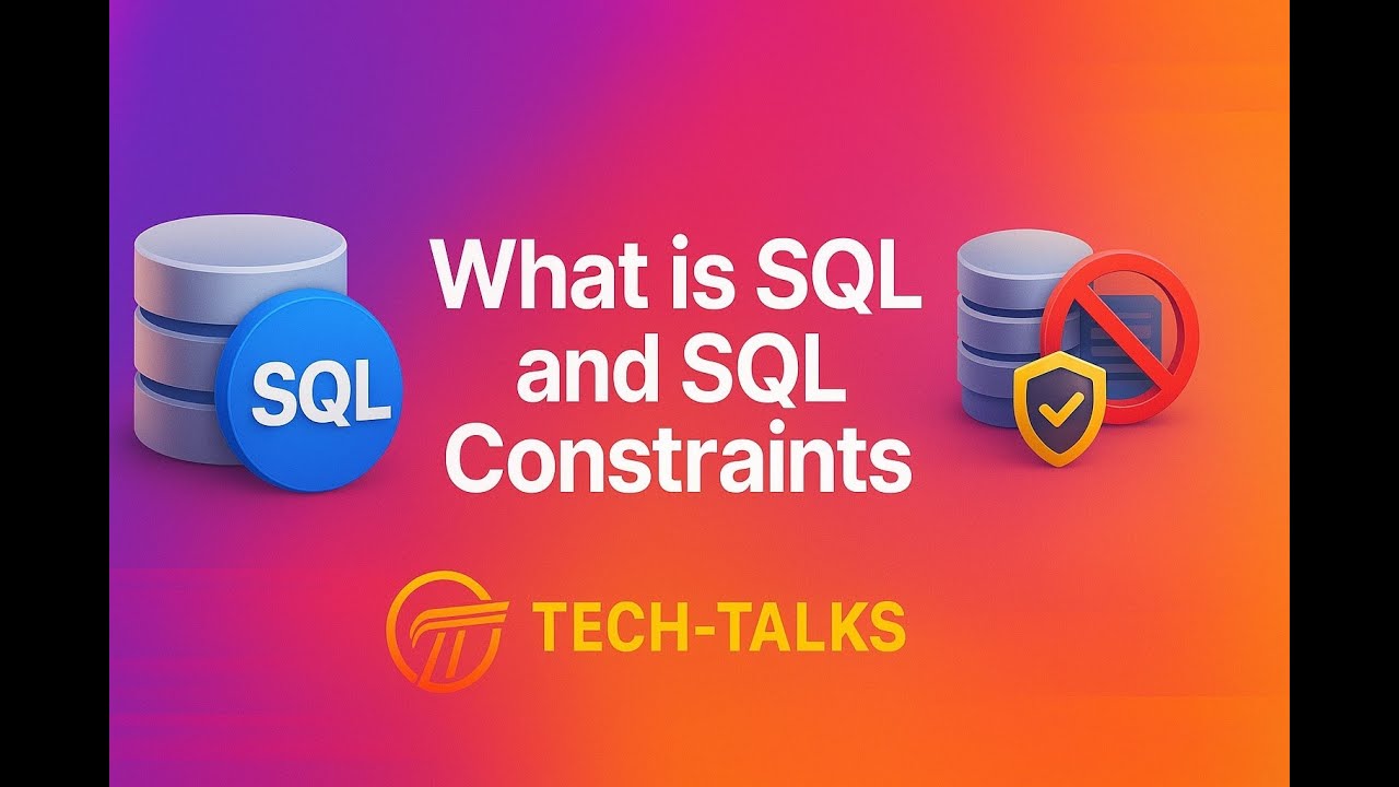 What is SQL and SQL Constraints in Oracle #tech#coding#oracle #development#sql#plsql #programming